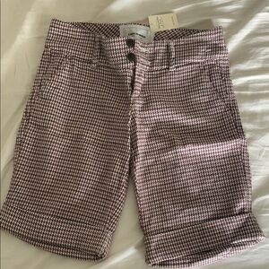 Abercrombie & Fitch Houndstooth Bermuda Shorts